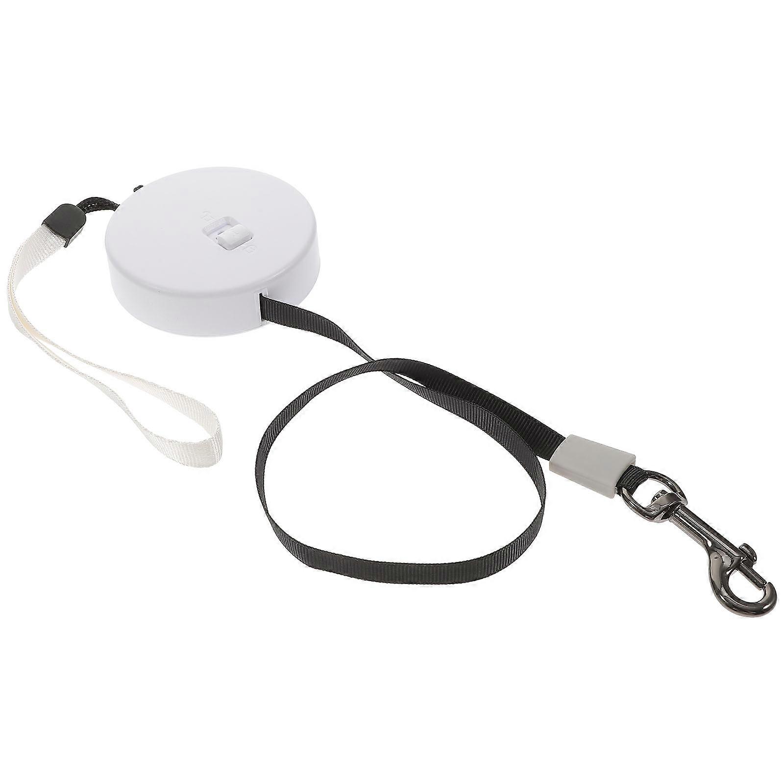 Comfortable Stable Hook Retractable Leash for Dogs Walking Travelling Camping 300cm 118.11in Nylon 1Set
