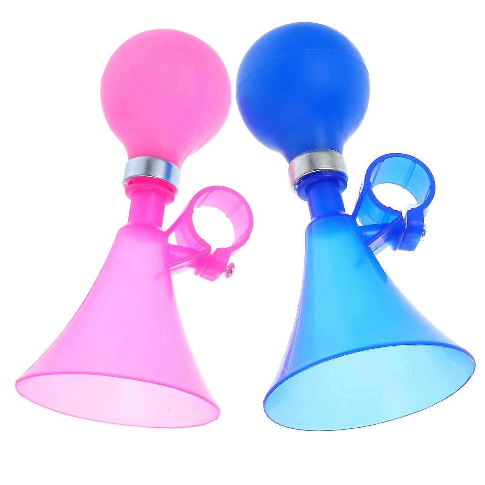 Compact Bike Horns for Road and Mountain Bikes   Air Squeeze Handlebar Horns with Loud Sound, Easy Installation for Folding and Standard Bicycles