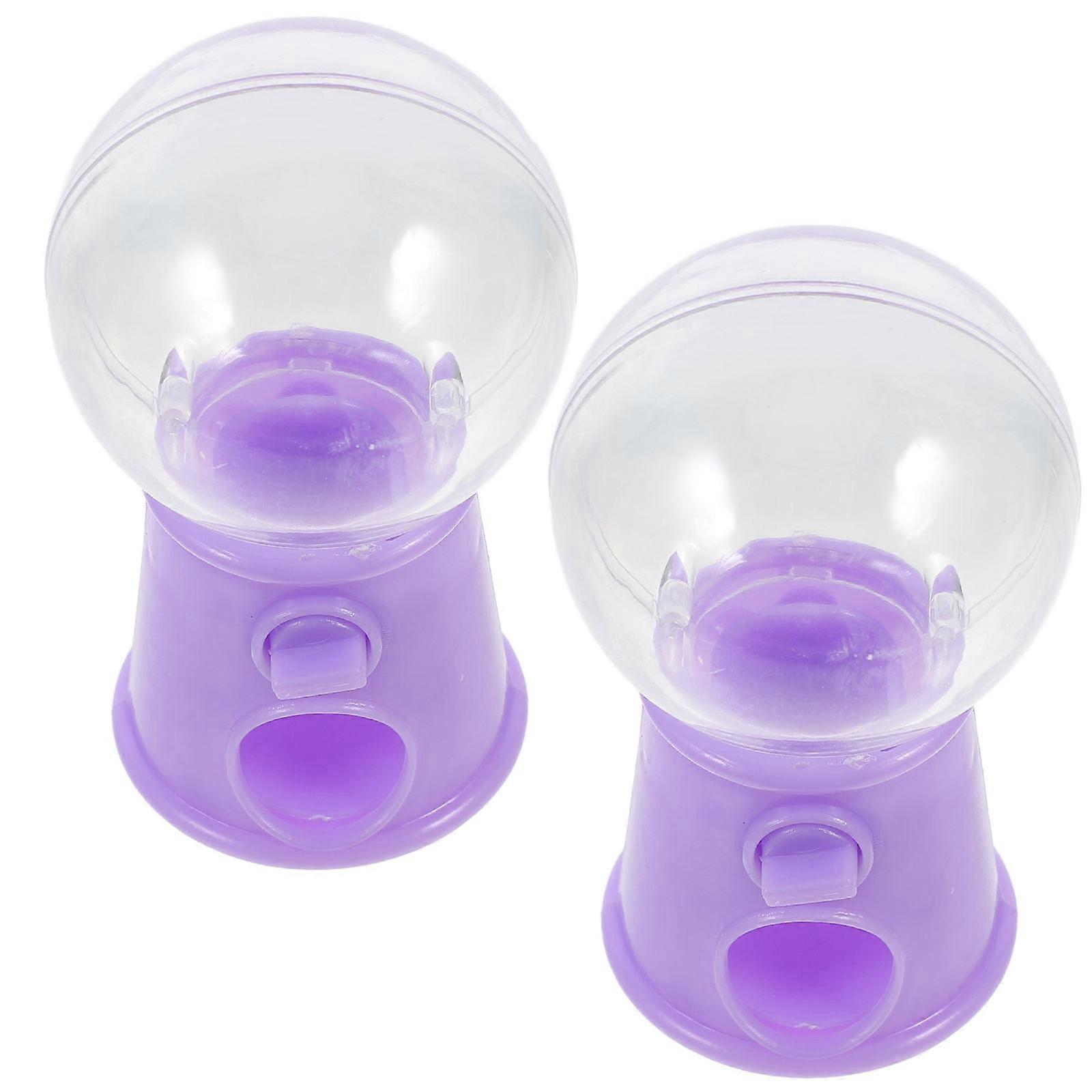 Candy Box Mini Gumball Machine Material Hand-Eye Coordination Birthday 2Pcs