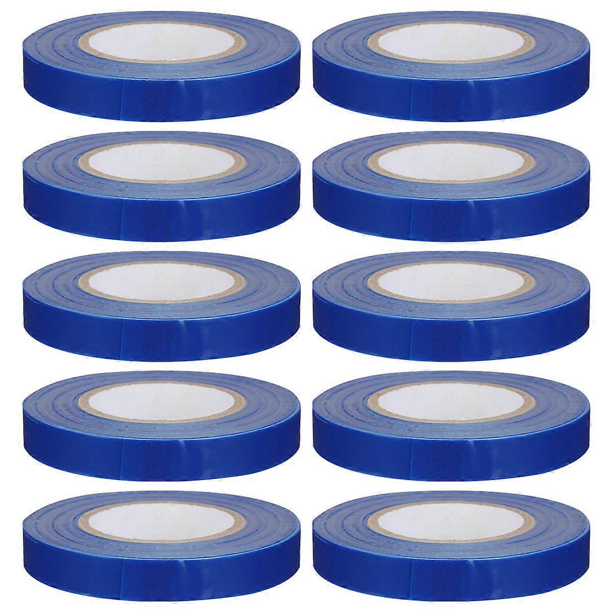 10 Rolls PVC Plant Tie Tape for Gardening – Self Adhesive Support Strips for Vines and Branches, Easy to Use Garden Binding Tape with Smooth Surface