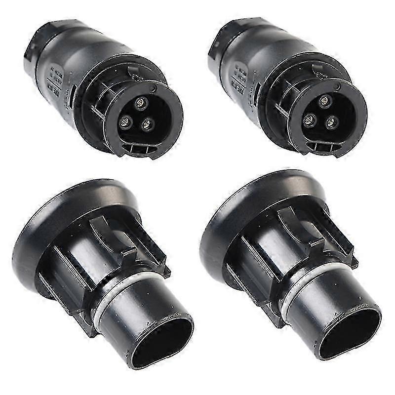 2 Sets Waterproof Solar PV Connector Plug IP68 4000V 25A - Parallel Protection Kit for Solar Panel Systems