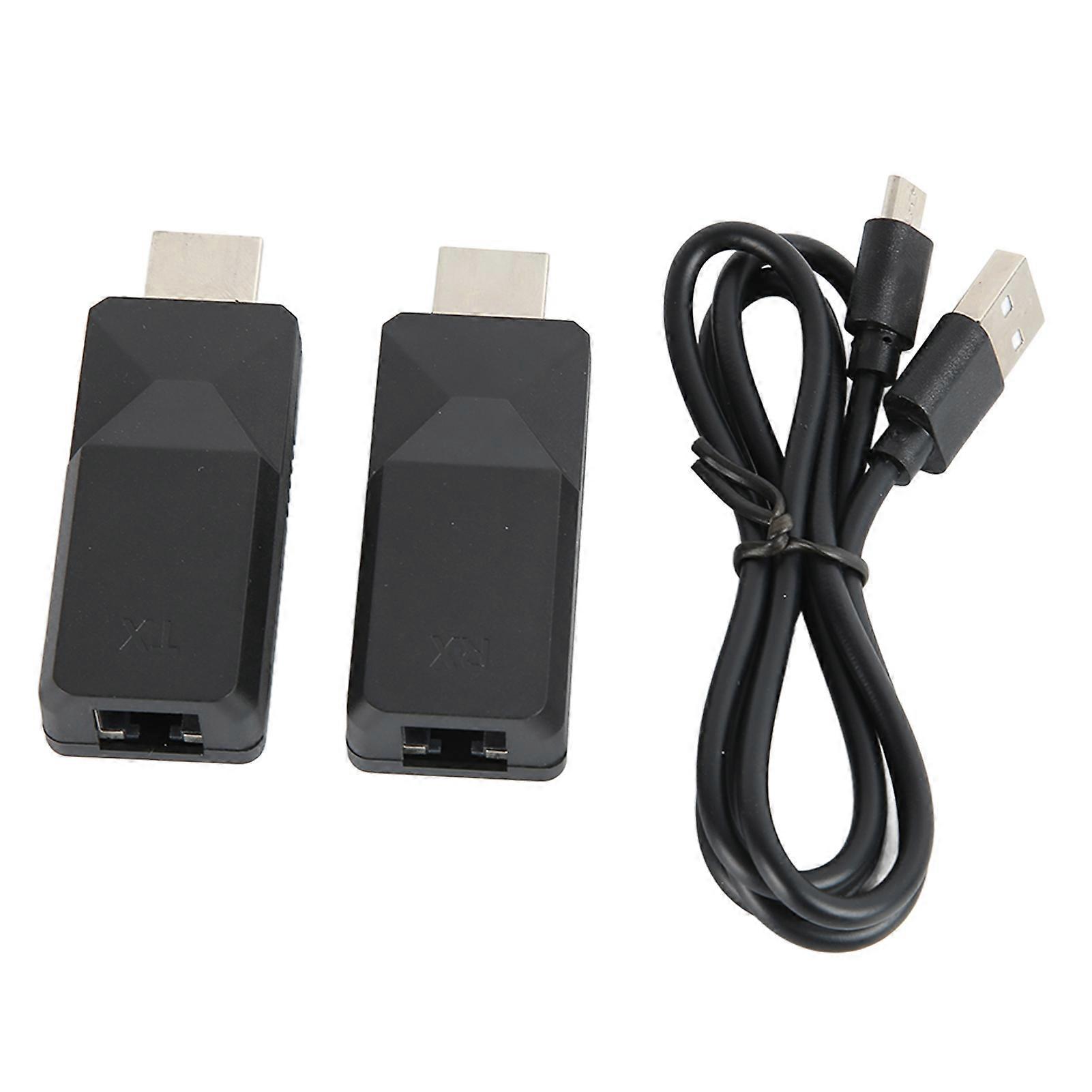 HD Multimedia Interface Extender Transmitter Receiver 165ft Cat5 Cat6 Ethernet RJ45 to HD Multimedia Interface Extender