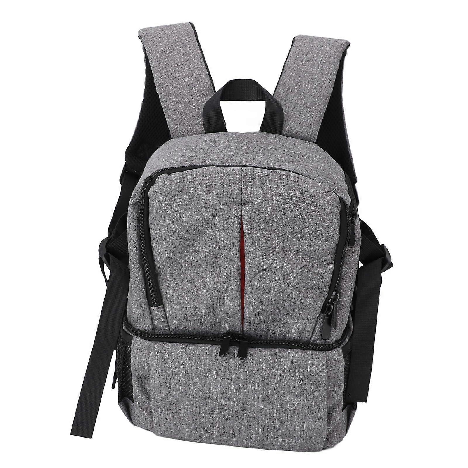 Digitalkamera -Rucksack Removable Divider Camera Backpack EVA Shell Shoulder Bag For DSLR Mirrorless Outdoor Gray