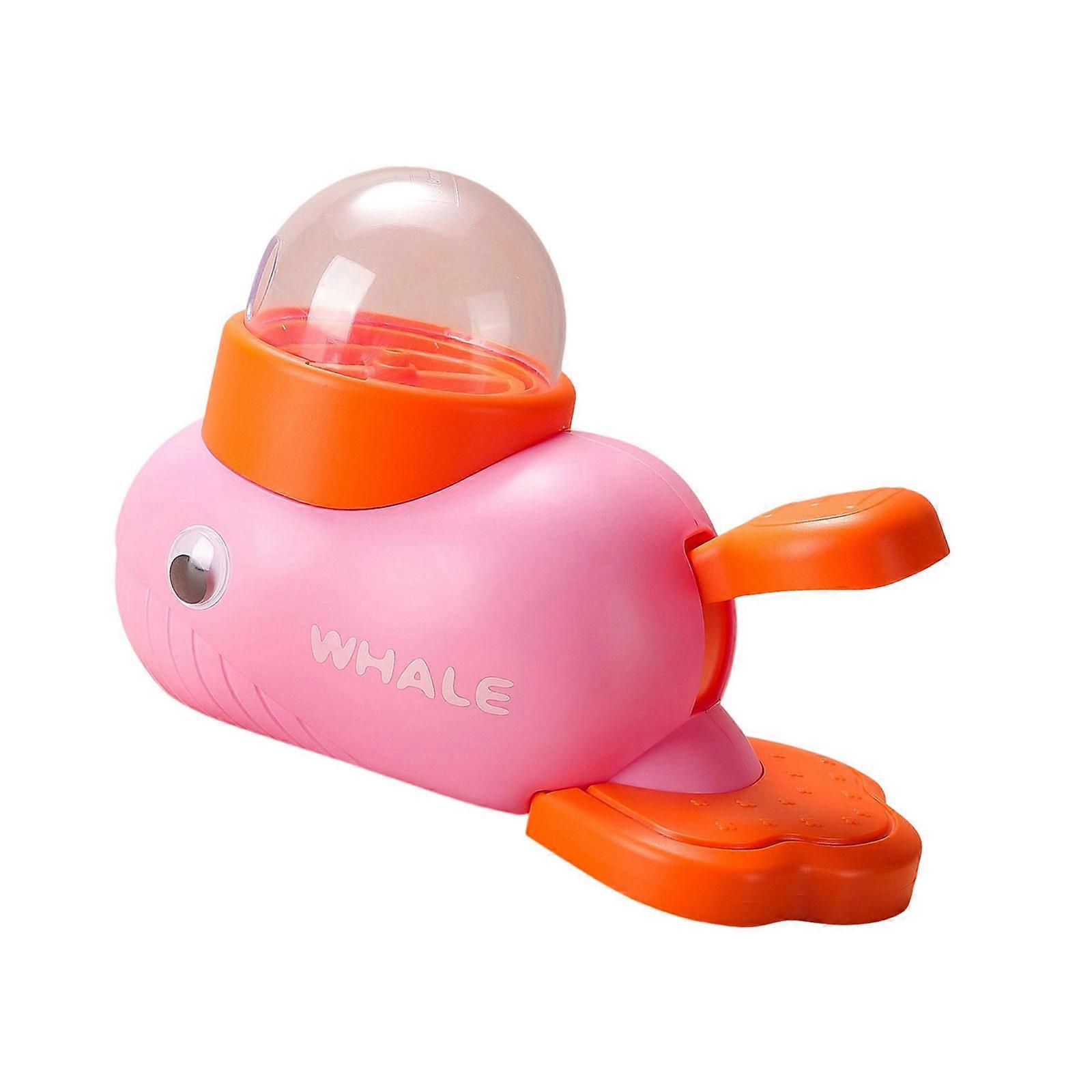 Funny Kittens Foraging Multifunctional Slow Feeder with Treat Teaser Spring Teasing Toy Exercise Flexibility Sensitivity  Pink