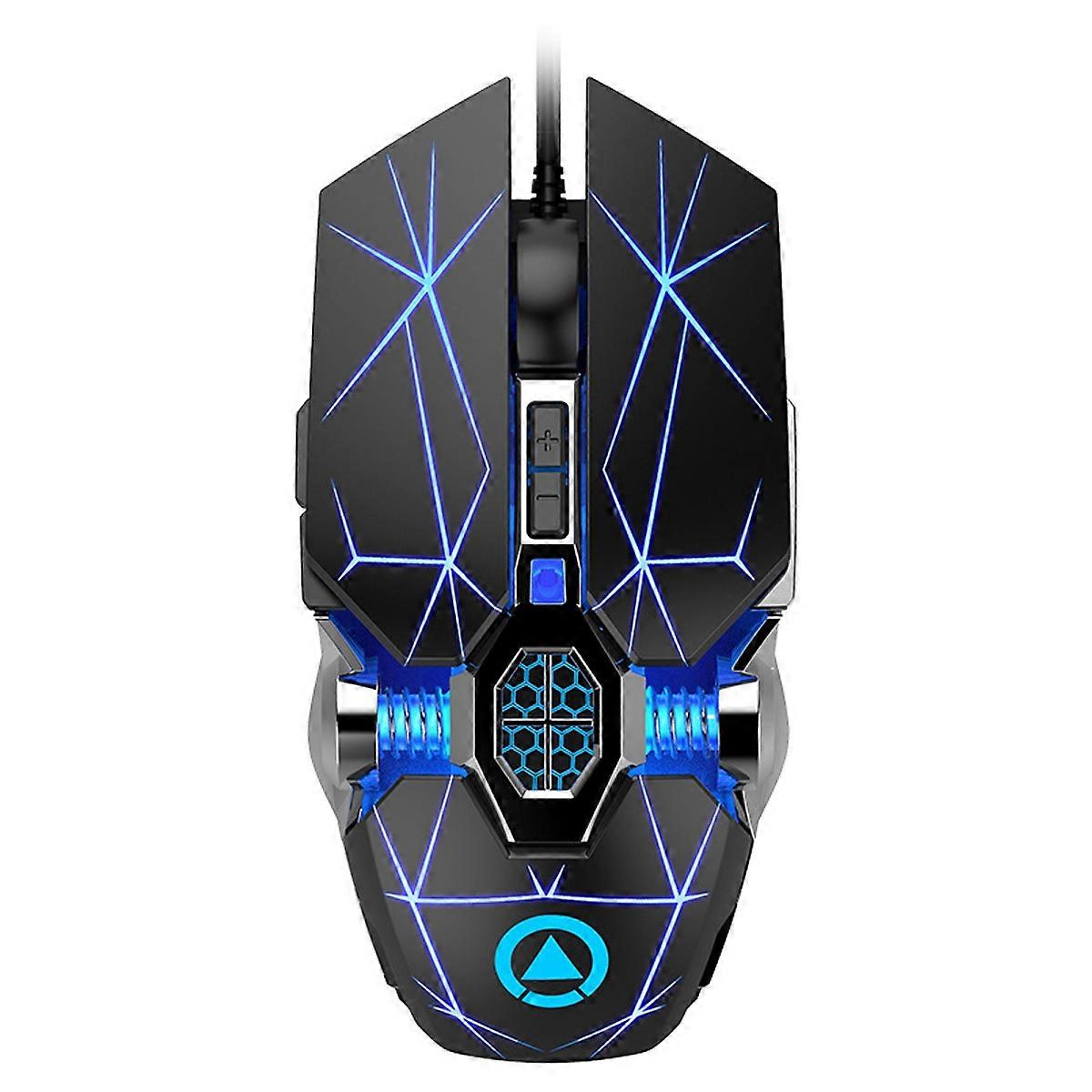Usb Wired Gaming Mouse Computer Accessory Ergonomic Design Dpi Adjustment 1Pcs