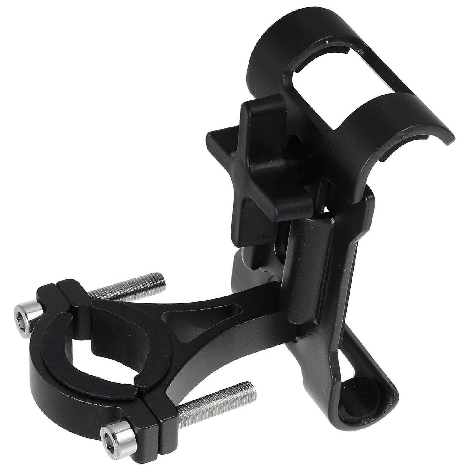 Telefonbeslag i aluminiumslegering til motorcykler, cykler og elcykler – Holdbart smartphoneholdergreb og nem installation, kompatibel med