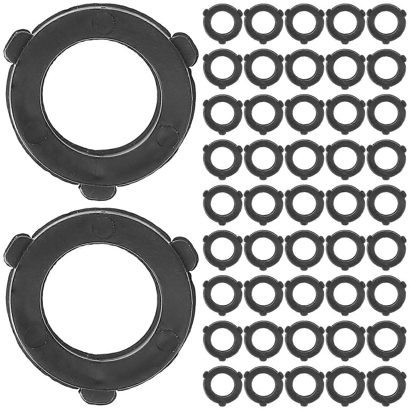 Flexible Water Pipe Washers Garden Hose Washer Replacements Sealing Homeowners Gardening 2.40X2.40X0.20CM 50Pack