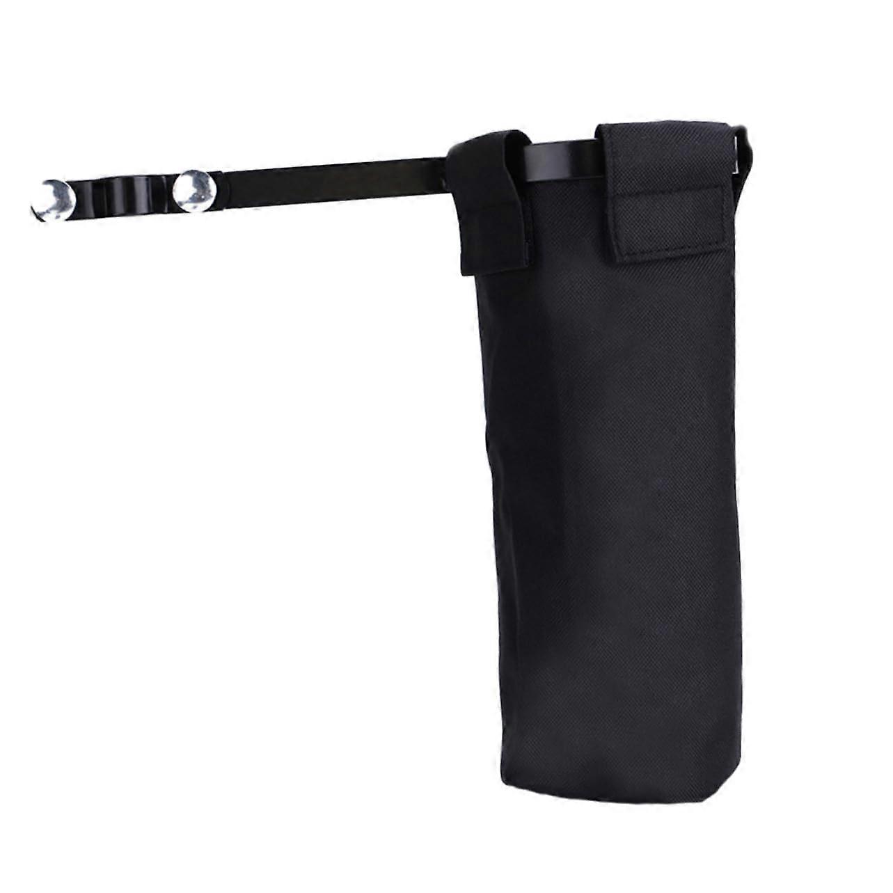 Oxford Cloth Drumstick Bag with Metal Clip Adjustable Holder for Drum Stand and Music Stand Durable and RustResistant