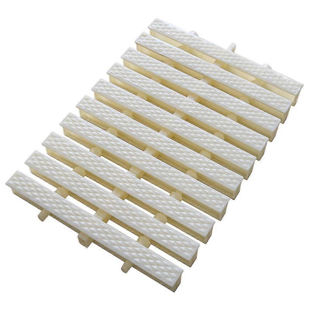 Nonslip swimming pool grate, drainage grate, 3hole, ABS plastic, for trench cover for overflow trench at the pool, 25x100cm