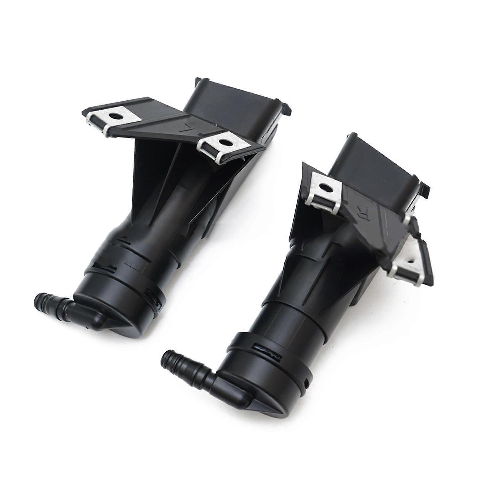 Headlight Washer Nozzles 85207-05010 85208-05010 Compatible with Car Front Bumper Sprayer System for Vehicle Cleaning