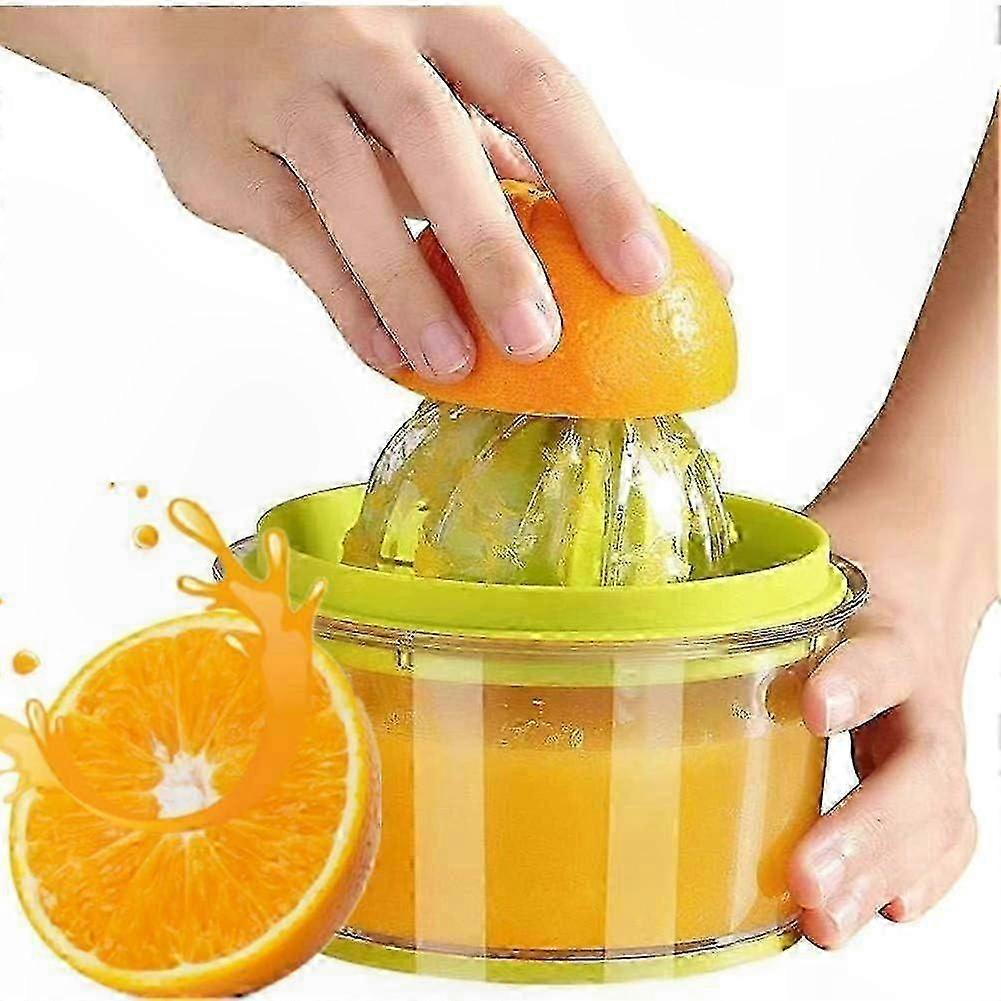 Citrus Juicer with Measuring Cup and Grater for Lemon Orange Squeezing Multi-Size Fruit Press Tool