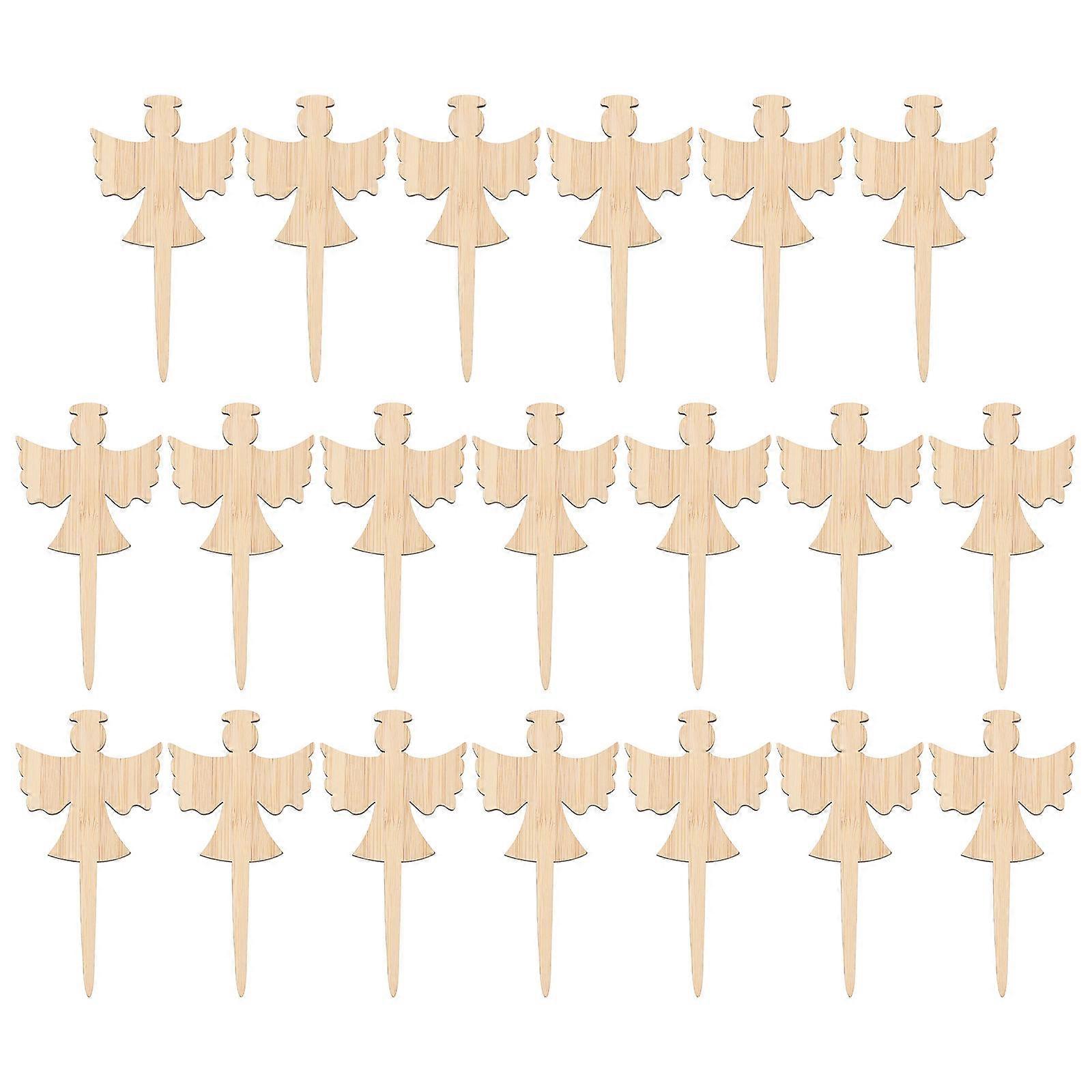 20 Beige Plastic Plant Tags for Garden Use Durable with Pointed End Design 7.8 Inches