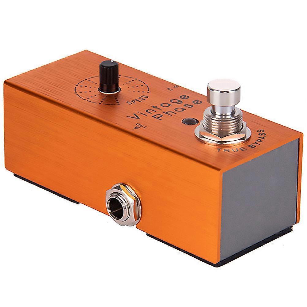 Guitar Effect Device 1 Set Of Guitar Analog Phase Position Effector For Electric Guitar Music .2x4.6x4.3cm Metal True Bypass Switching