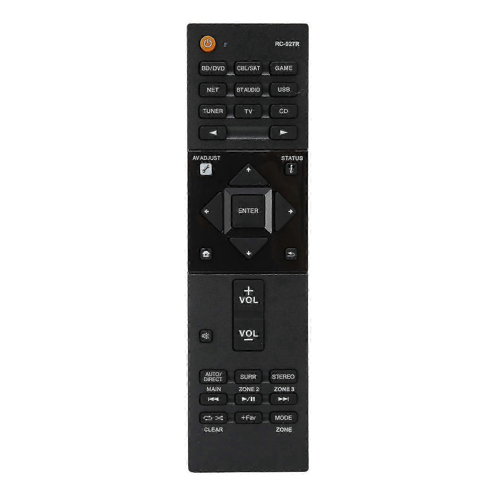 Replacement RC-927R Remote Control Compatible with Pioneer SC-LX701, SC-LX801 & SC-LX901 Receivers - Universal Remote Solution