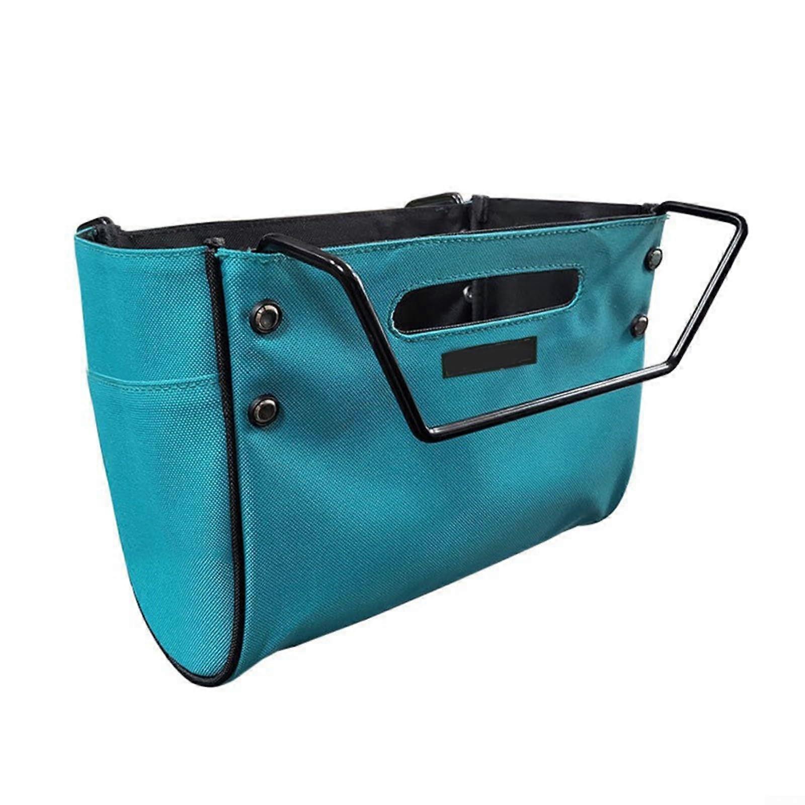 Oxford Cloth Ladder Tool Bag Multi Pockets Heavy Duty With Waterproof Plastic Hard Base For Extension Ladder Electrician