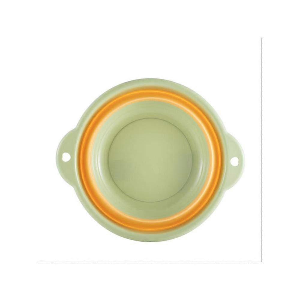 Foldable sink, folding washbasin, portable tub for on the go (Yellow)