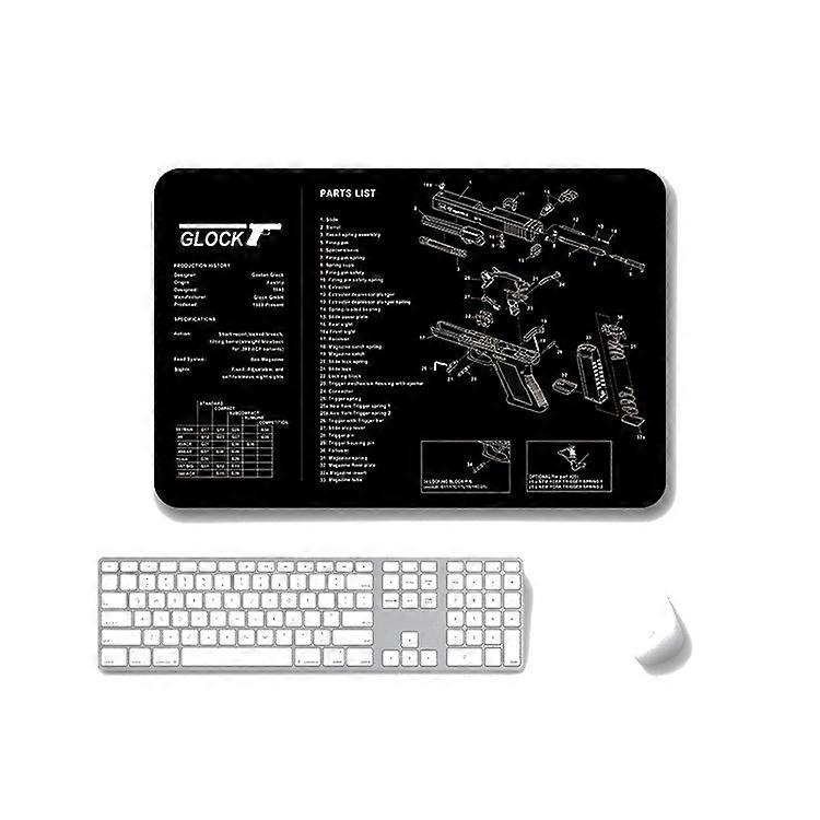 2 PCS Non-slip Mouse Pad 4mm