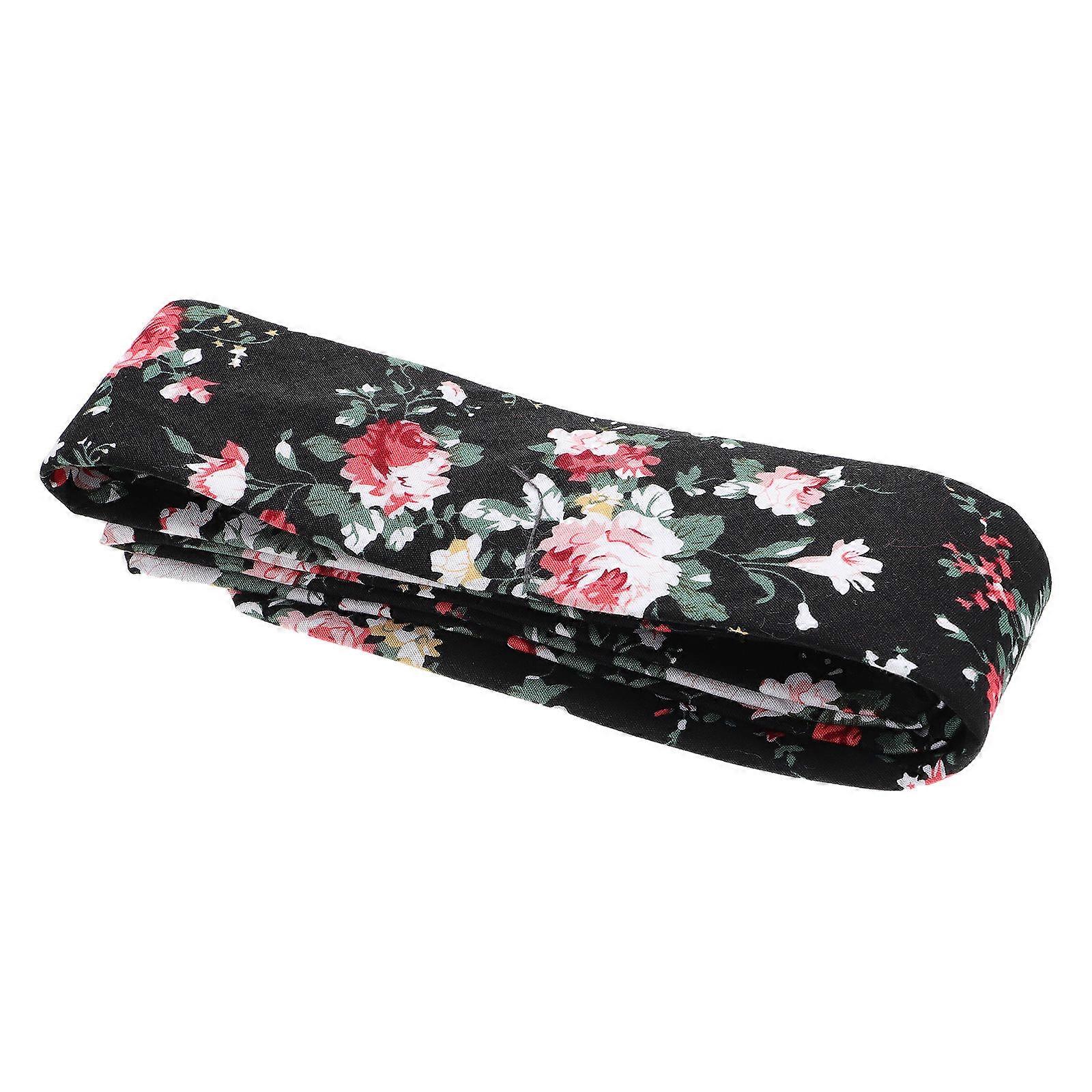 Men's Ties Unique Cotton Printed Tie Perfect For Stage Performance Wedding Holiday Stylish 1Set