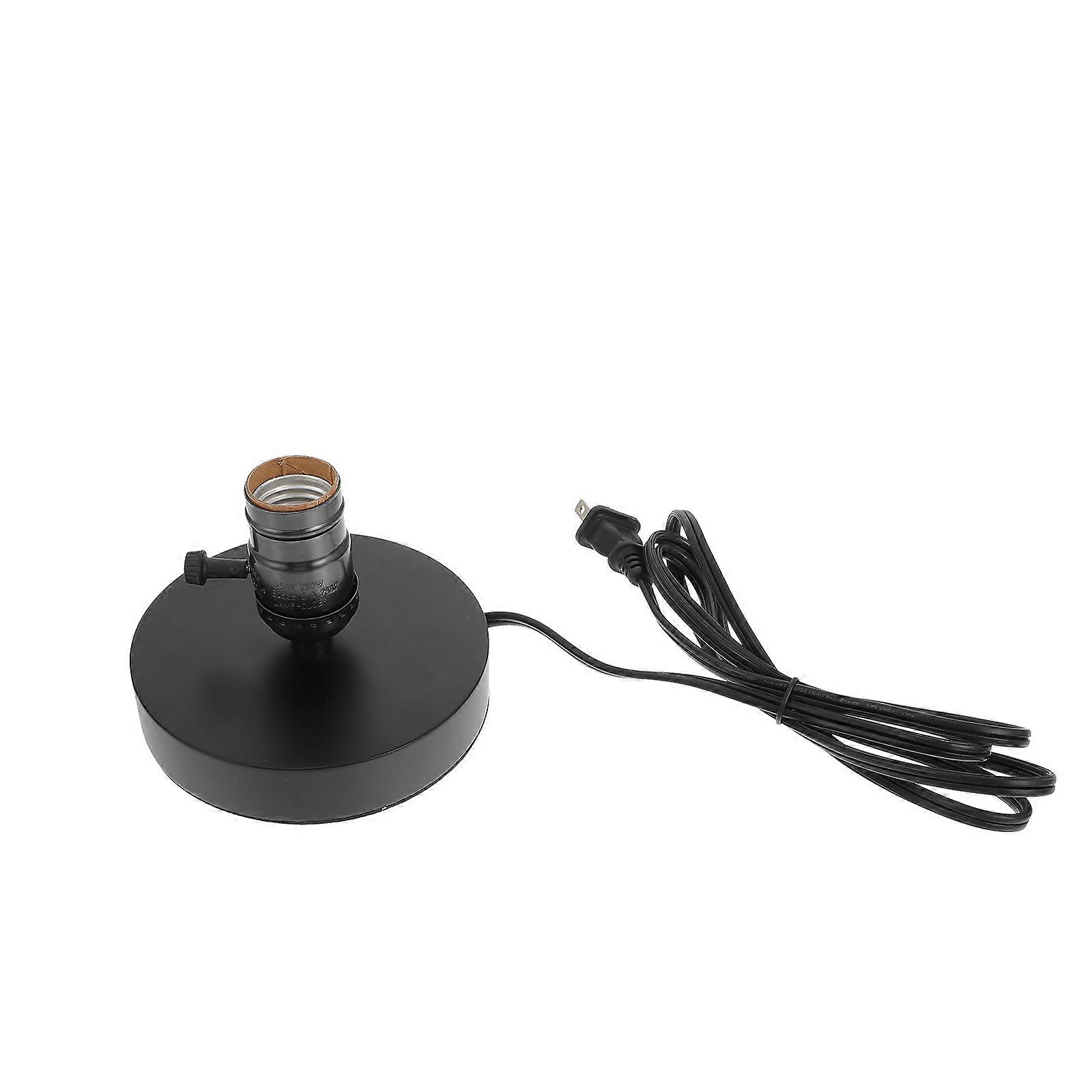 1pc Table Lamp Holder Light Socket With Plug Easy Installation For Bedside Design For Diy Projects
