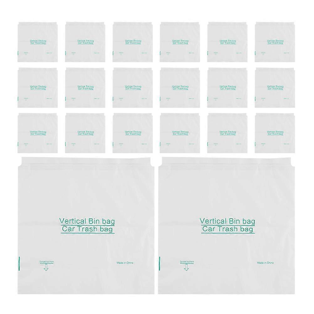 Leak-proof Disposable Garbage Bags For Long Trips 1L Size Multi Color 40Pcs Car Accessories