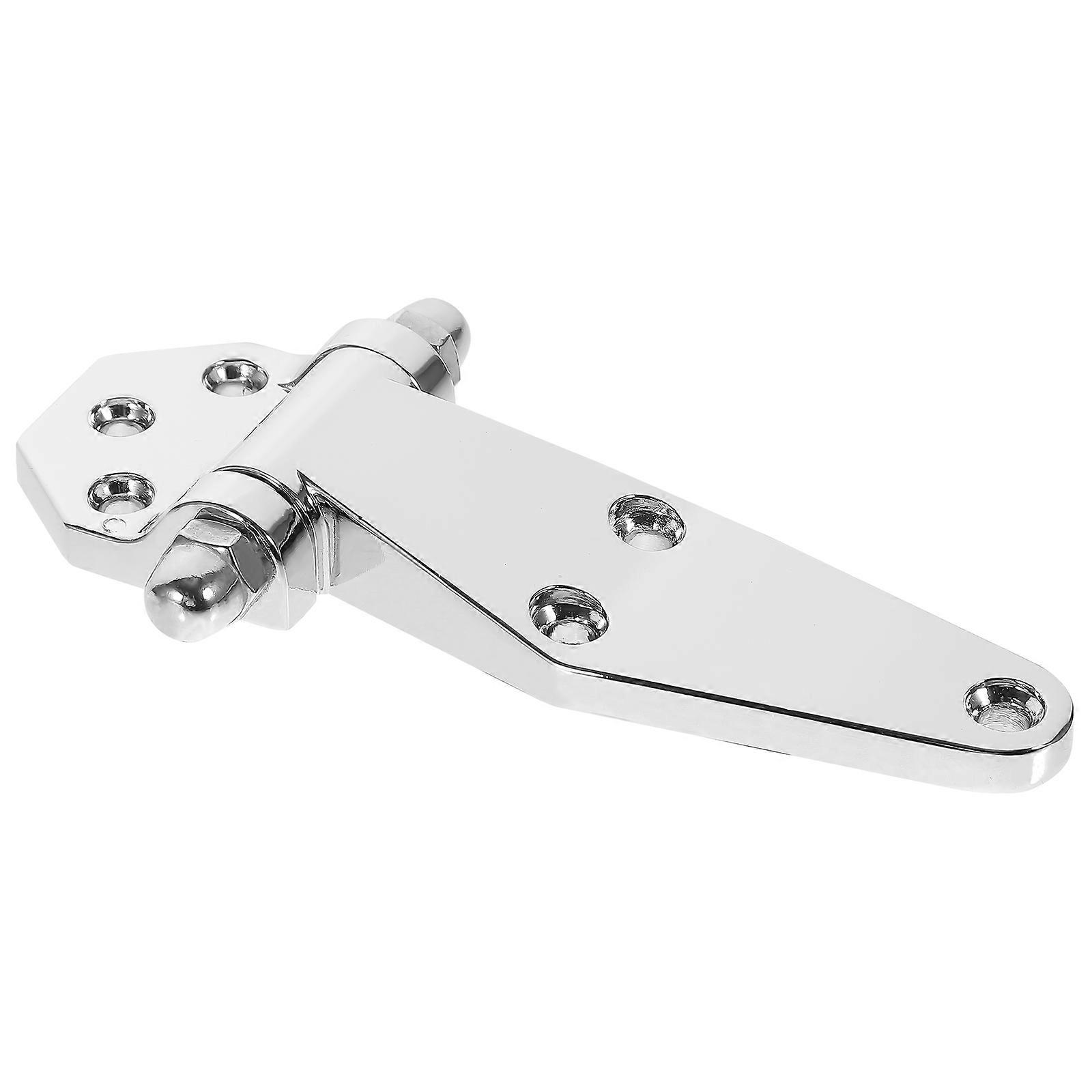 Silver T Type Hinge Industrial Box Hinge for Door 1Pcs Steel Durable