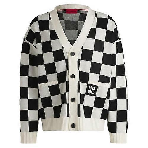 Hugo Mens Skeeches Checked Cardigan