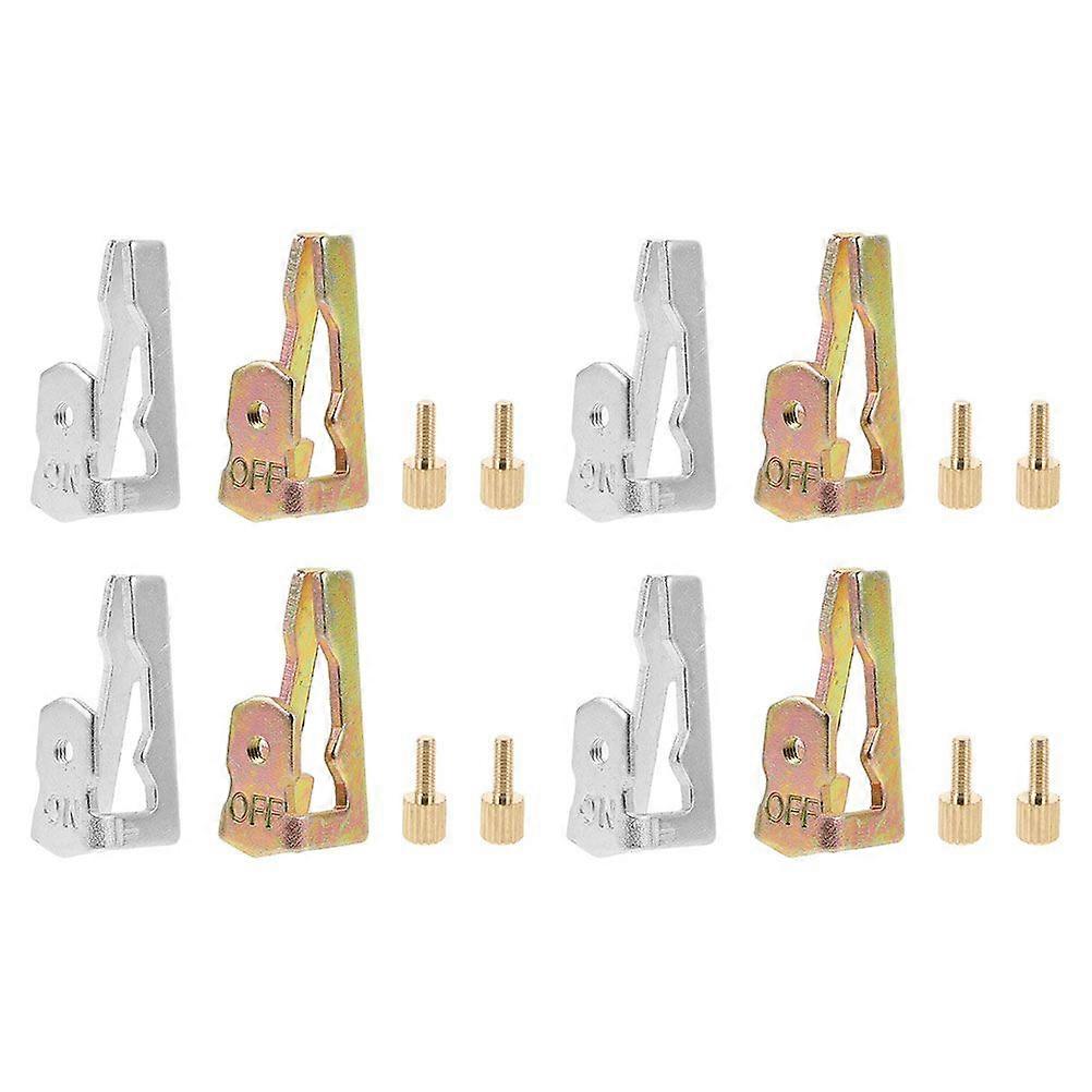 4 Sets Time Switch Accessories Pool Time Switch Trippers Sturdy Trippers Replacement Parts Stainless Pool Timer Trippers