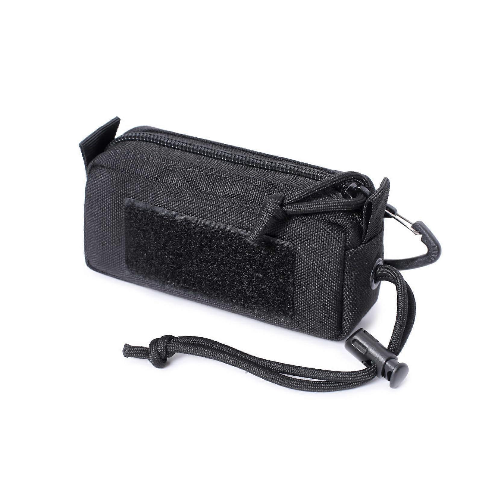 Tactical Bag, Lightweight Waist Bag, AllPurpose Holder, Organiser, Tool Bag, Utility Pockets, Gadget Waist Bag/Black