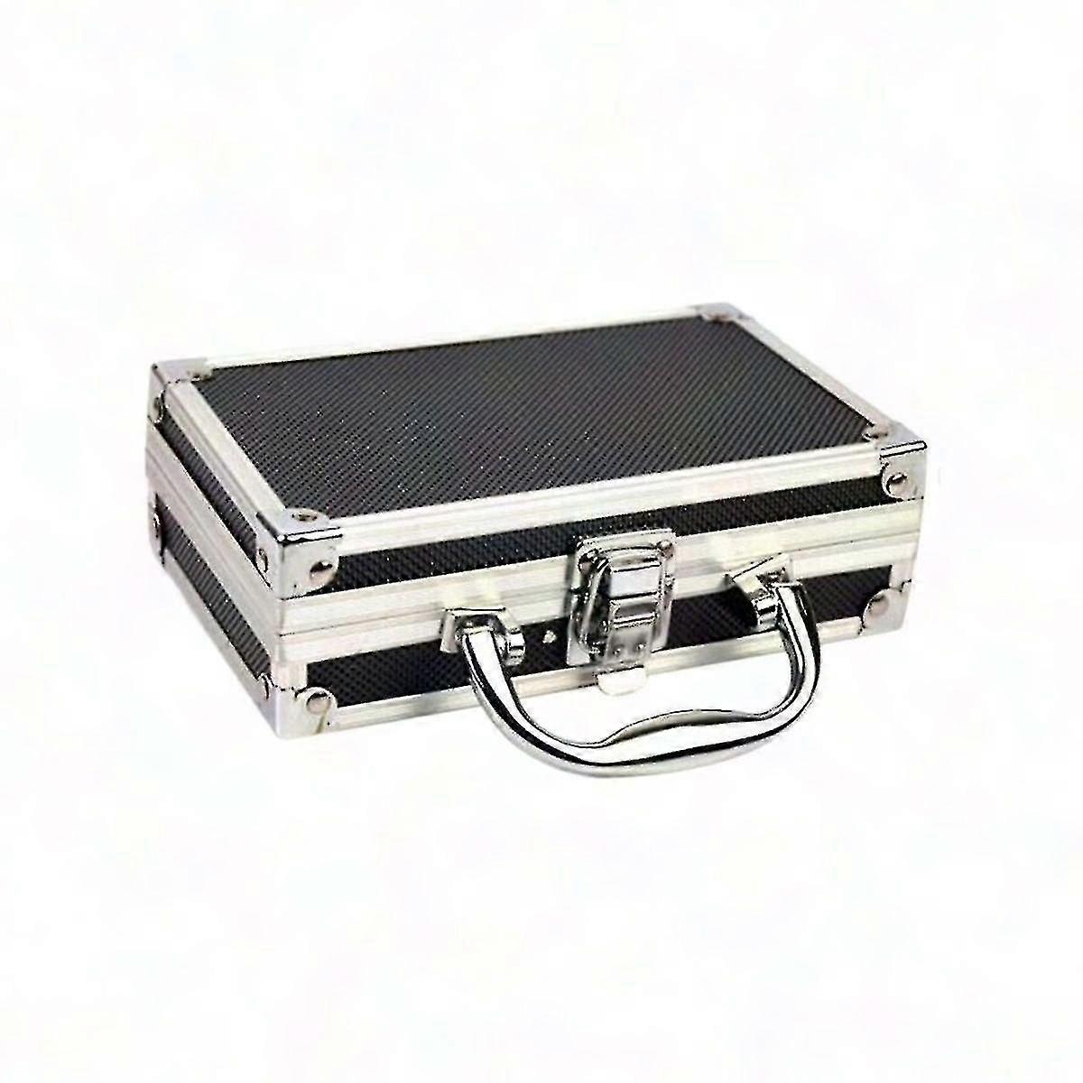 Aluminum Alloy Toolbox with Handle - Portable Storage Case for Tools & Accessories