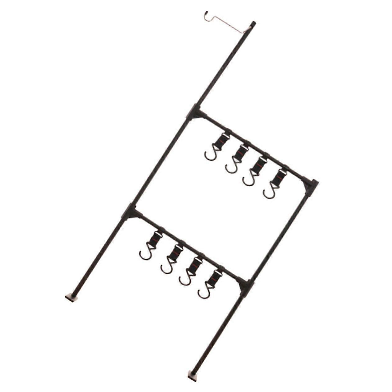 Camping Lantern Hanger Picnic Rack Portable Bracket Table Storage Compact for Outdoor