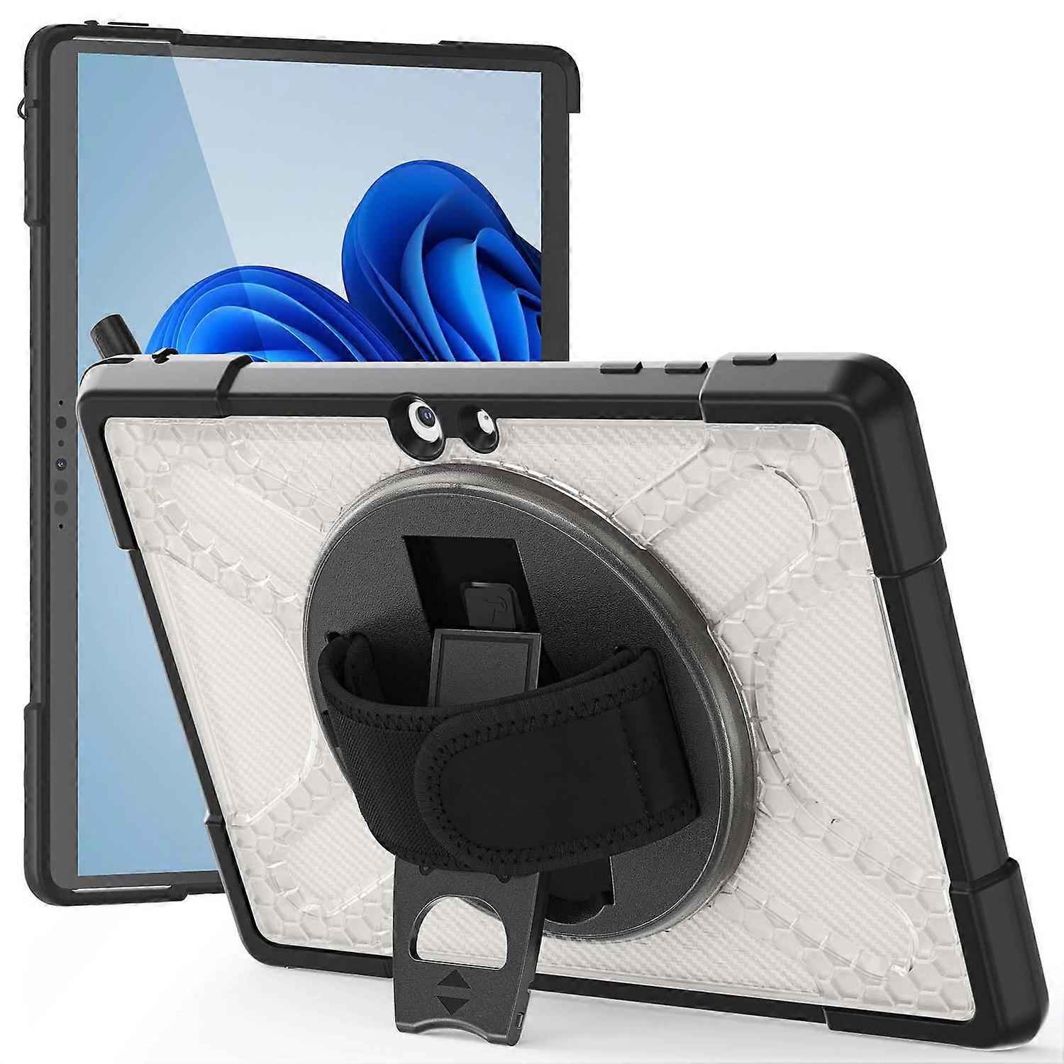 For Microsoft Surface Go 4 Go 3 Go 2 Go 1 Tablet Protective Case Kickstand Hand Strap Hard PC + TPU 