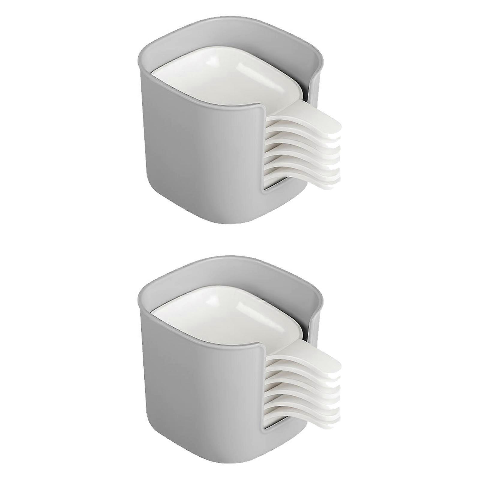 Sauce Container Set with Nonslip Base for Parties Gatherings Easy to Store Condiment Dishes For Appetizer Presentation Multicolor