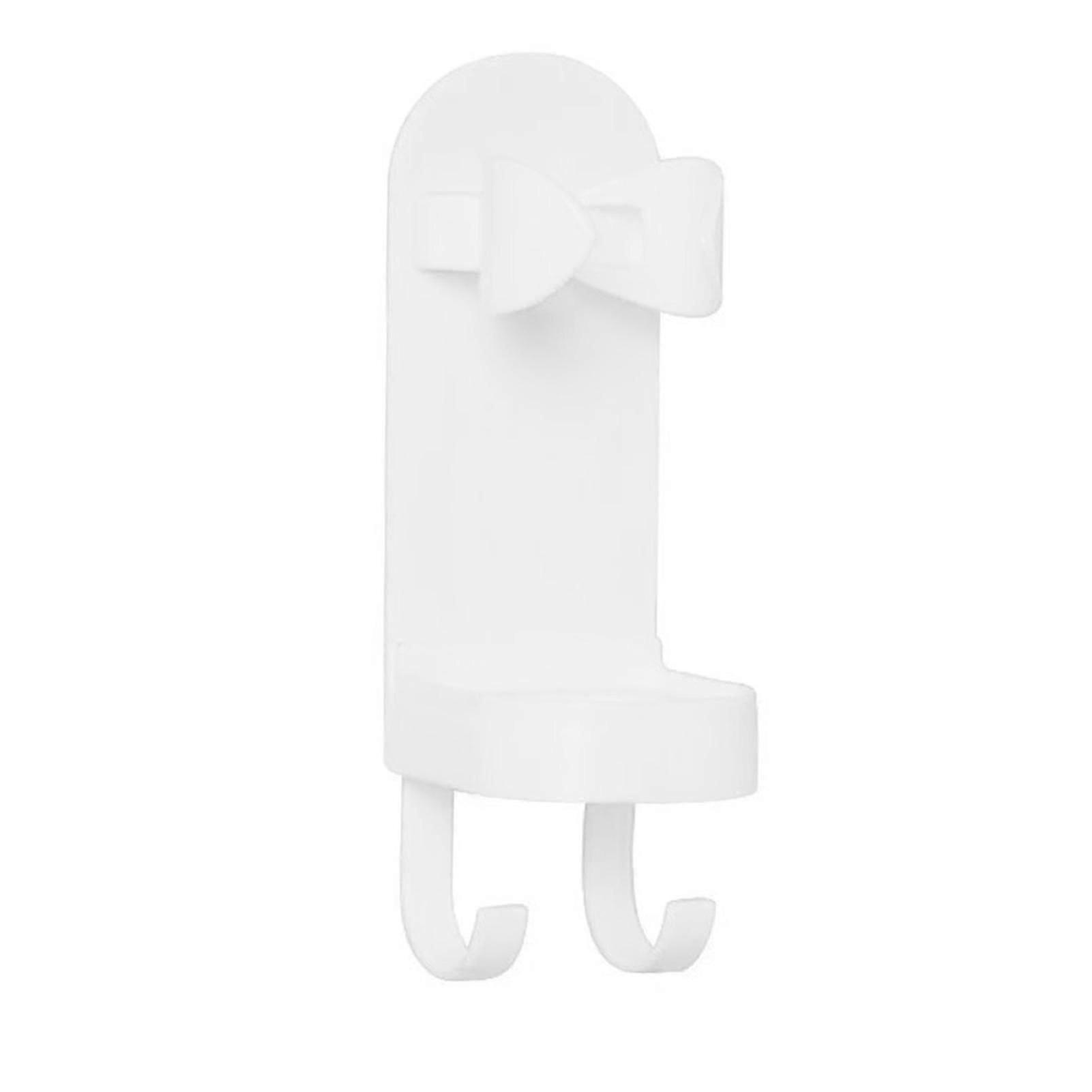 Wall-mounted Toothbrush Holder - No Drill Required, Space-saving Storage Rack