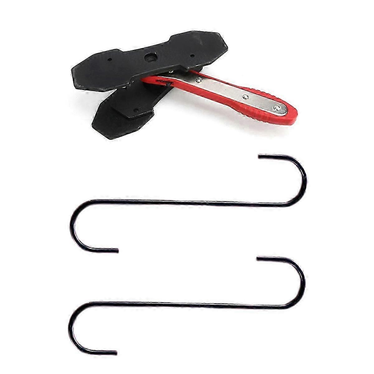 Disc Brake Piston Compressor Brake Wrench Separator with 2 Black Hooks