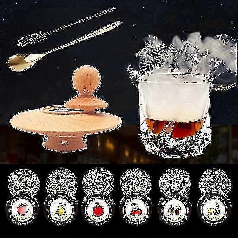 Cocktail Smoker Kit For Whiskey Cheese And Flavor Drink Smoker Acce...