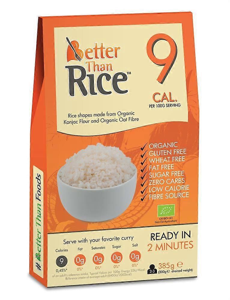 Better Than Rice Organic Konjac 385g - 3 Pack