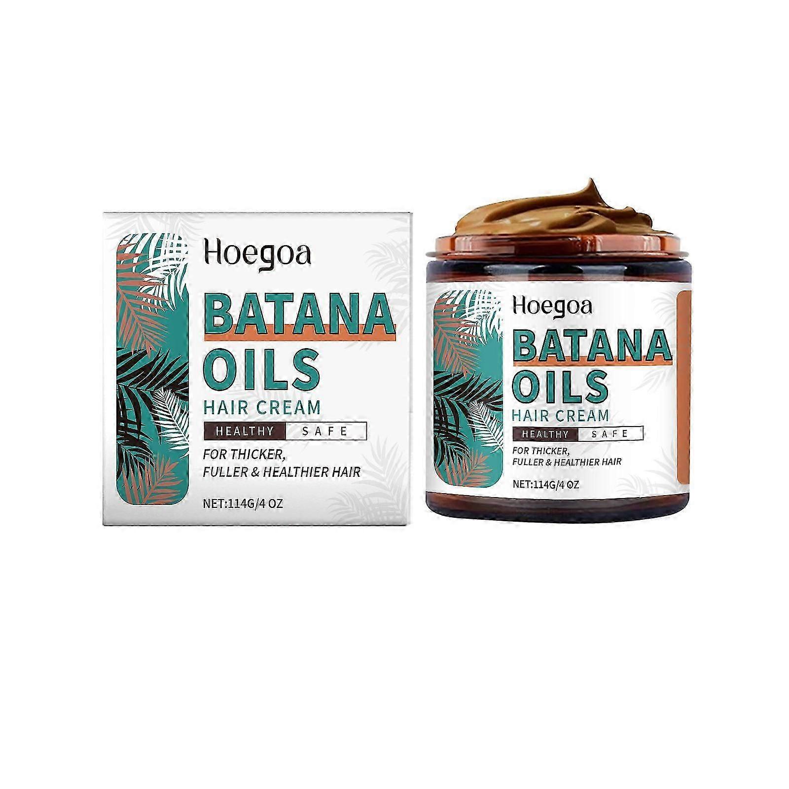 Creme para cabelo Hoegoa Batana Hidratante suave e nutritivo para o cabelo, melhorando a qualidade do cabelo, preenchendo e alisando o cabelo, cuidados com os cabelos