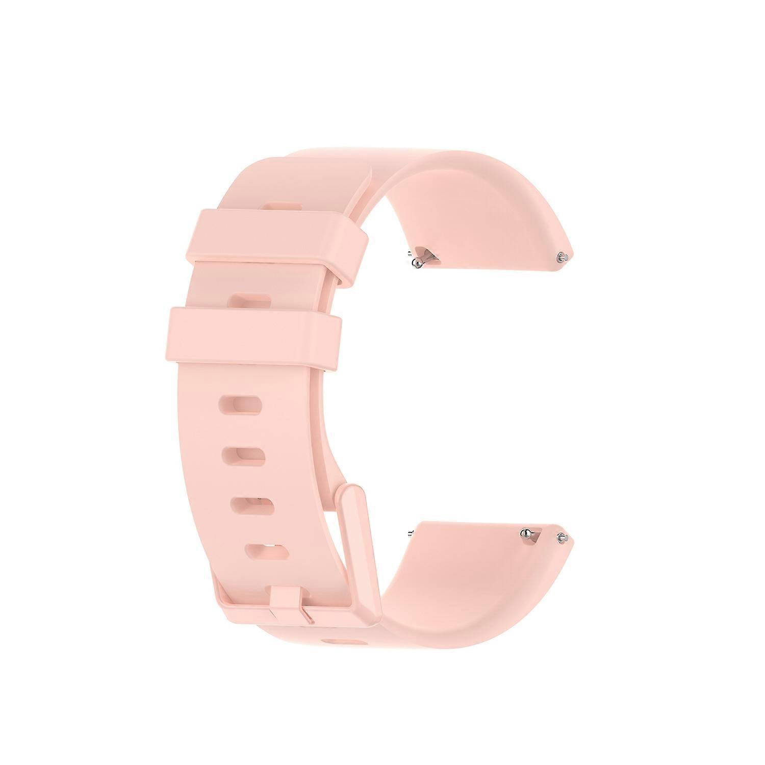 Silicone Replacement Wrist Strap for Fitbit Versa 2/Versa Lite - Pink/Size: S