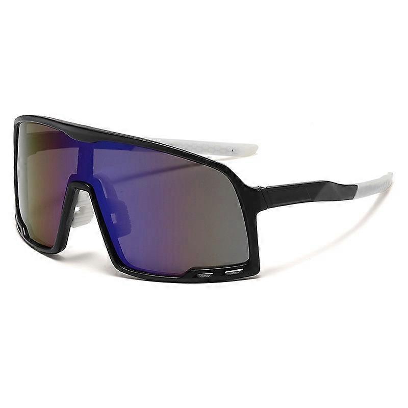 Cycling glasses, one-piece large frame full-frame structure, sunscreen and anti-ultraviolet