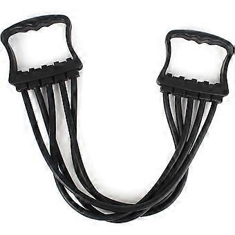 Chest Expander Puller, 5 Tube Chest Expander Muscle Puller Exerciser Chest Arm Expander Chest Expander Fitness Adjustable Chest Ex