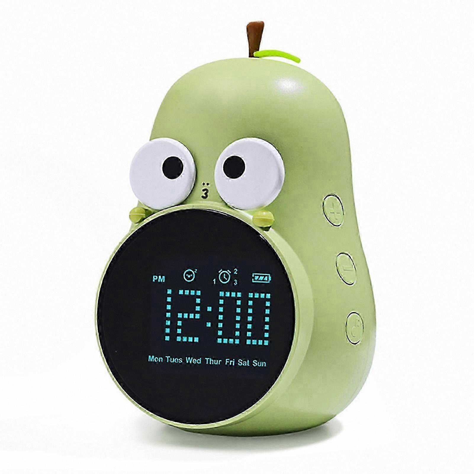 Digital Alarm Clock with 6 Ringtones, Rechargeable Battery, Snooze Function & Countdown Timer for Desk or Nightstand Use
