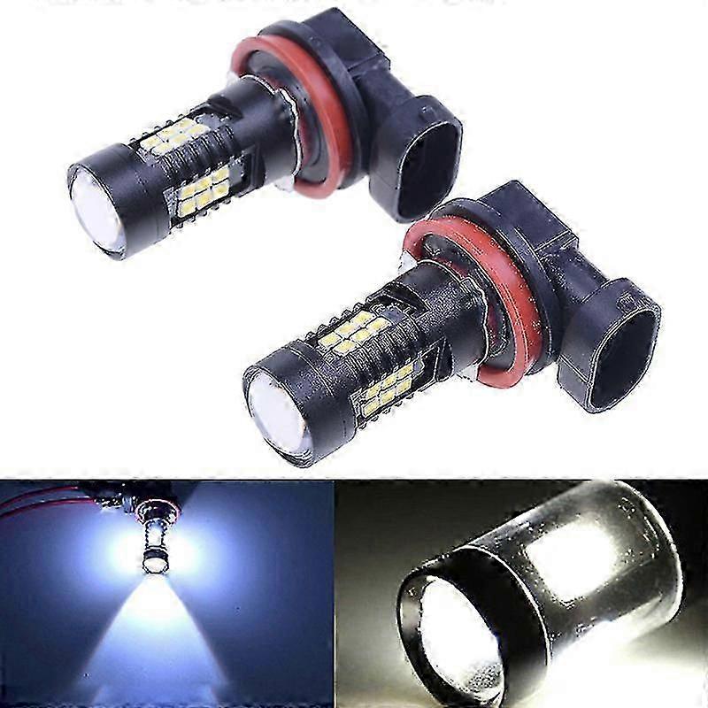 2x H8 H11 6000k 30w High Power Cree Led Fog Driving Light Canbus Lamp Bulb White