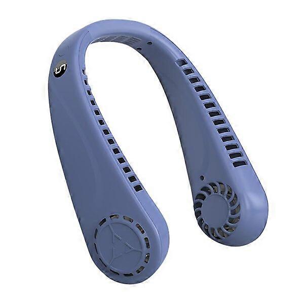 Portable neck fan, 3000mAh battery, 5-speed wind