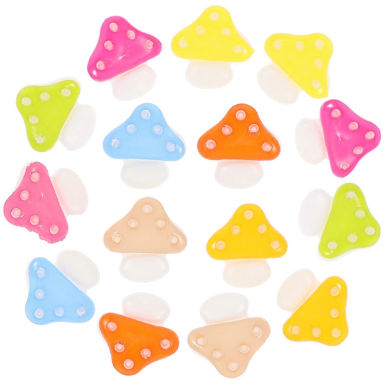 Handmade DIY Buttons Handicraft Enthusiasts Sewing Projects Assorted Color Fine Workmanship Practical 100Pcs