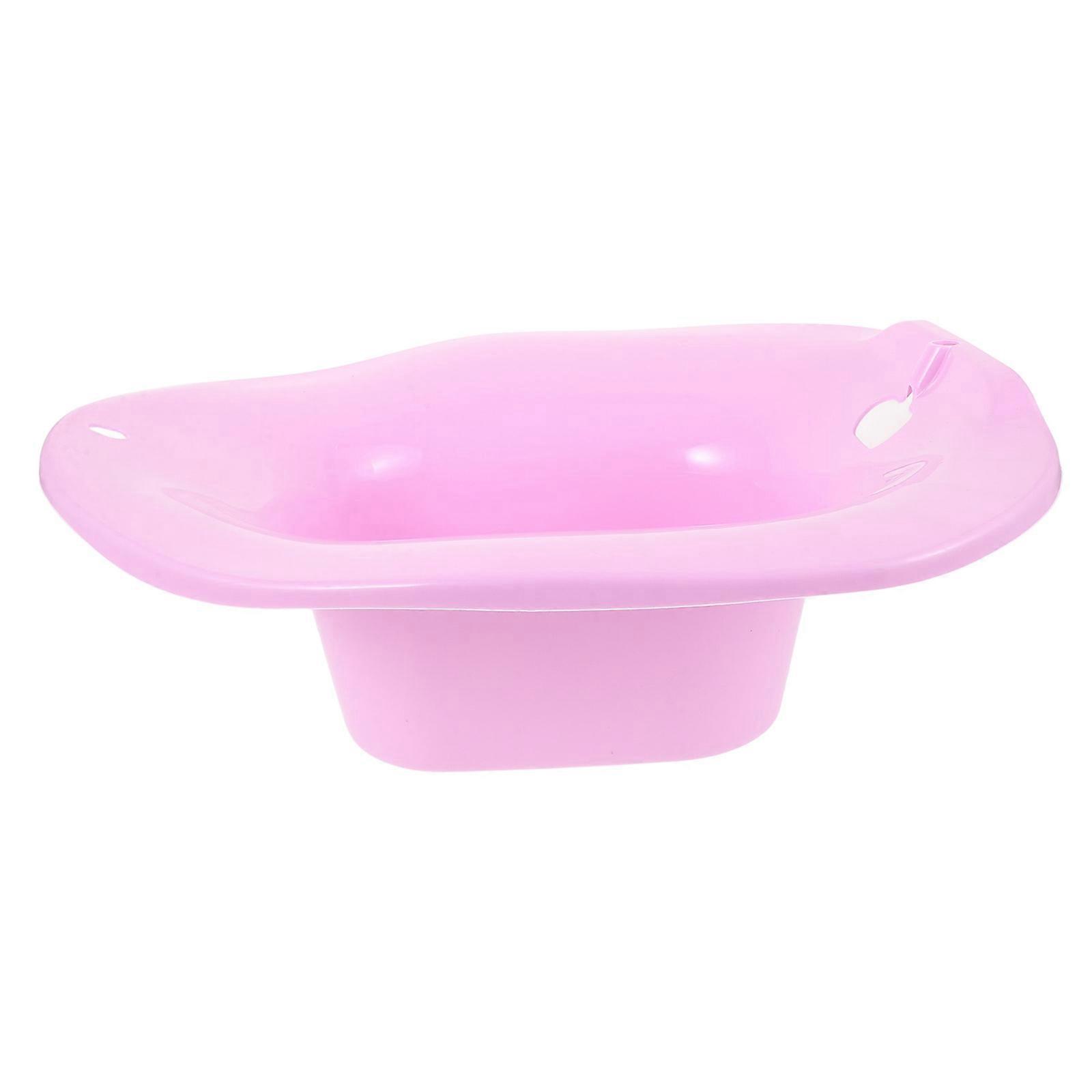 Sitz Bath Basin for Toilet Seat Postpartum Care Made of PP Purple Wide Deep Nonslip Design 7.87 x 7.87 x 4.92 inches