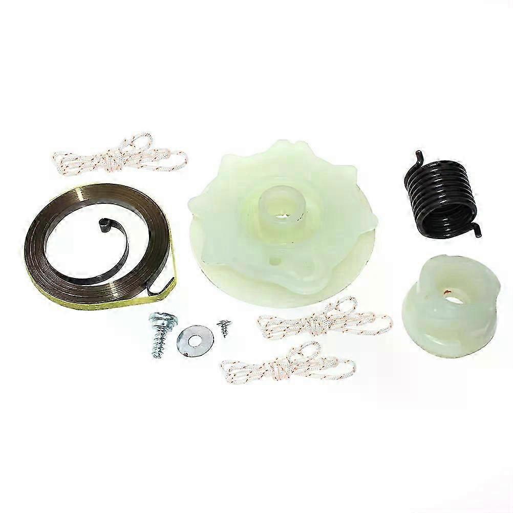 Recoil Starter Recoil Starter Pulley Spring Rop For Husqvarna 120 Mark II 120E Mark II 137 137E 142 142E 235 235E 236 236E 240