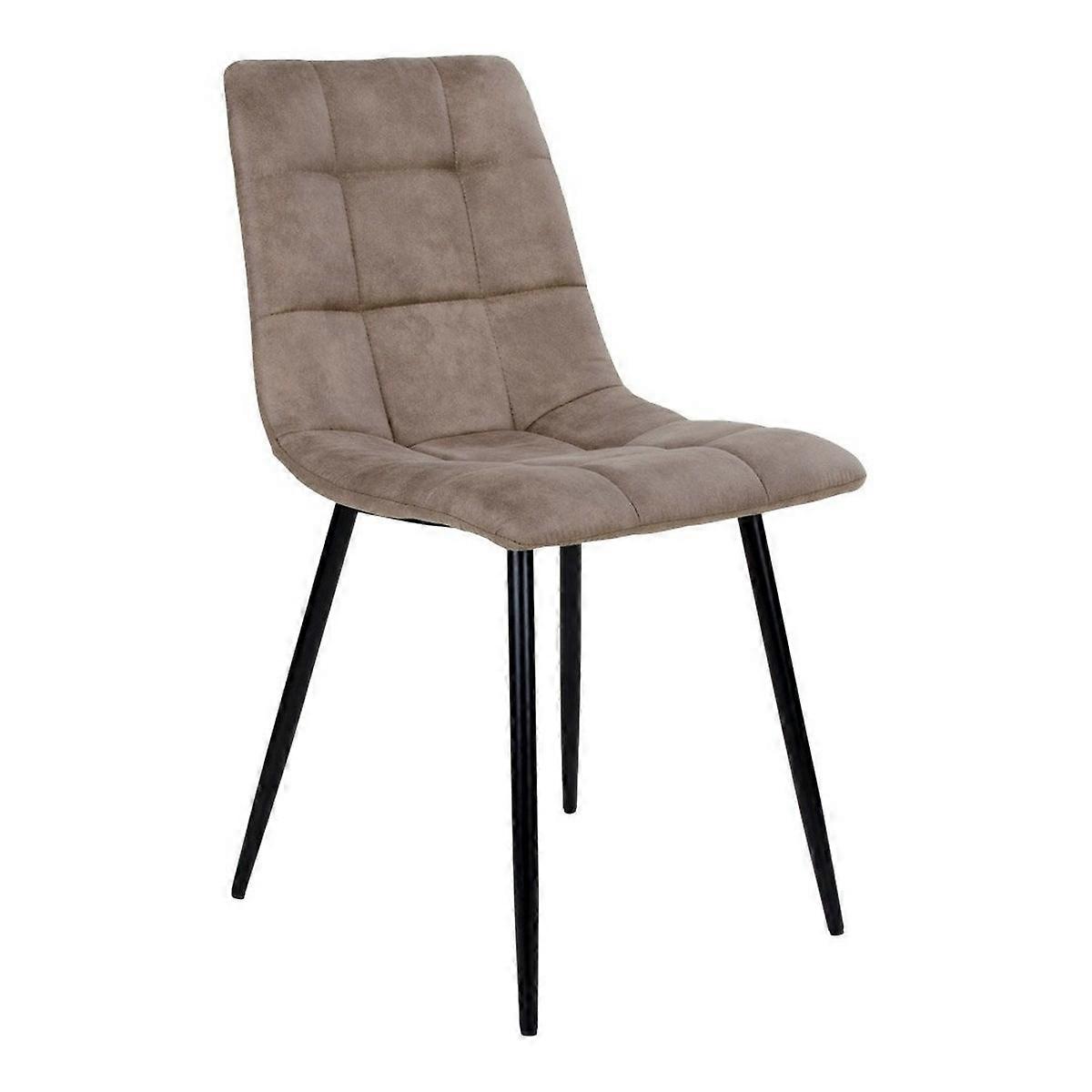 Set mit 2 Middelfart Stühlen, Braun, Mikrofaser, 55x44x86 cm