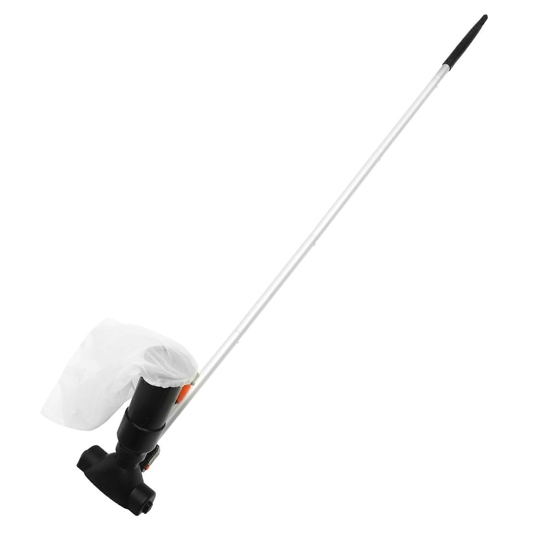 Swimming Pool Vacuum Cleaner Tool, 5Section Telescopic Pole, JetPowered Compatible With Standard Pool Heads