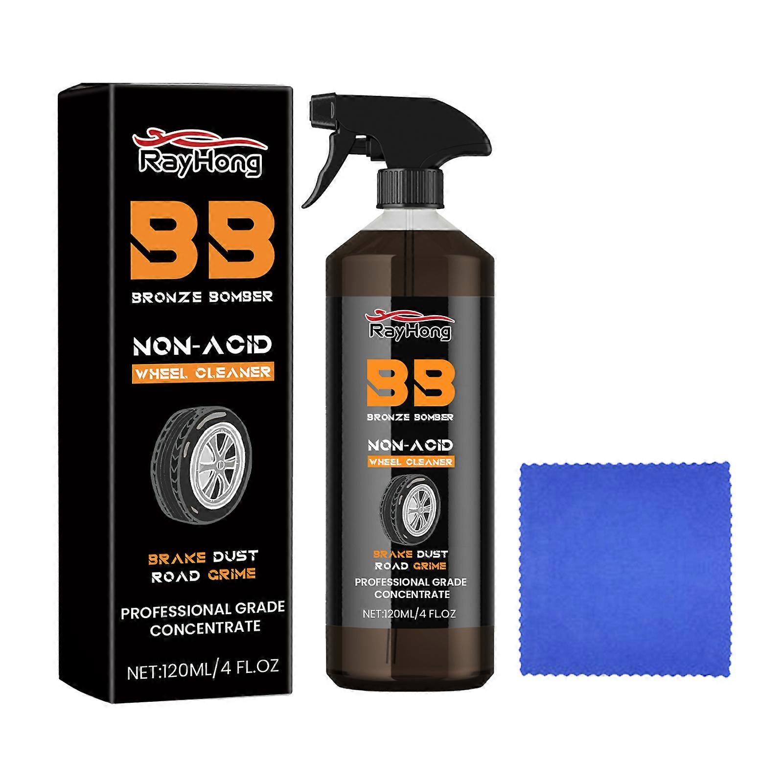 RAYHONG Rust Remover for Automotive Wheel Hubs Maintenance Car Tire Cleaner Spray