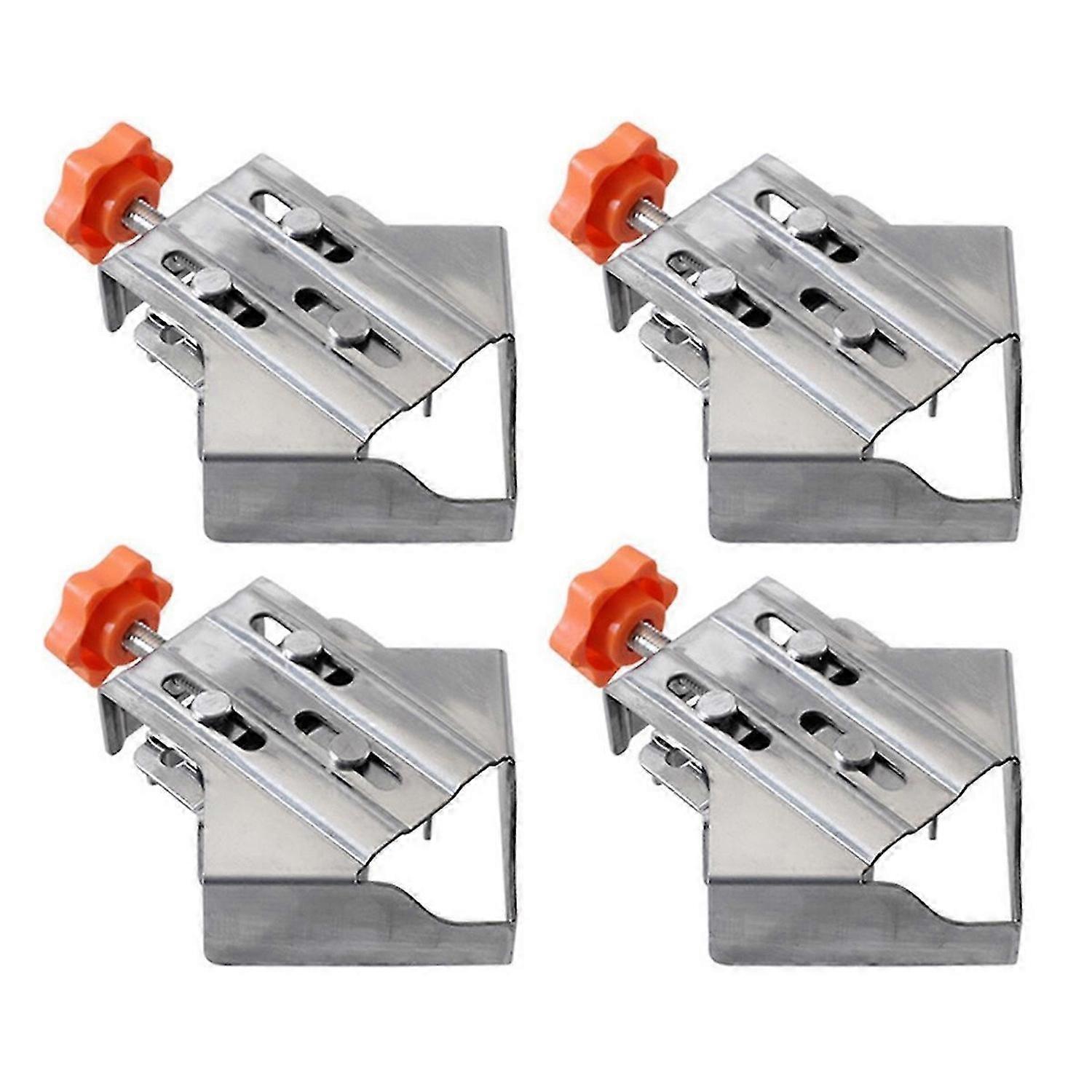 4Pc Carpenter Quick Positioning Clamp-Closed